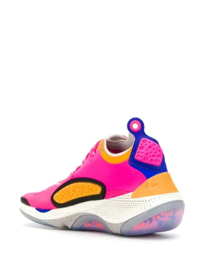 Shop Nike Perforated Detail Sneakers In Pink