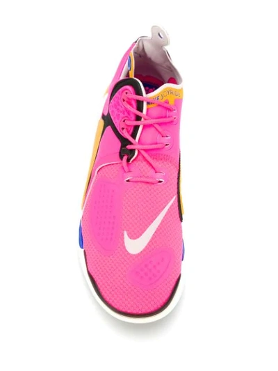 Shop Nike Perforated Detail Sneakers In Pink