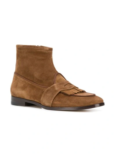 Shop Edhen Milano Ankle Boots - Brown