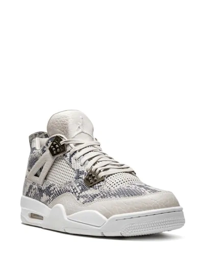 Jordan Air  4 Retro Premium Sneakers In Grey