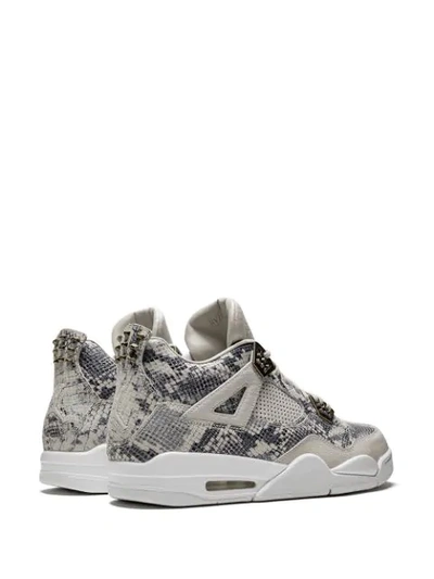 Jordan Air  4 Retro Premium Sneakers In Grey