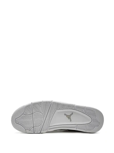 Jordan Air  4 Retro Premium Sneakers In Grey