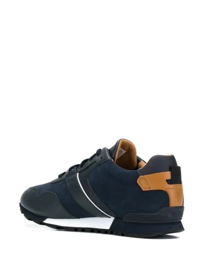 Shop Hugo Boss Parkour Sneakers In Blue