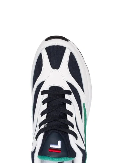 Shop Fila Venom Colour Block Sneakers In White