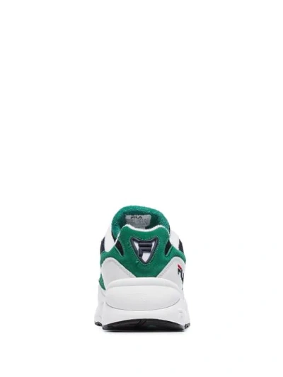 Shop Fila Venom Colour Block Sneakers In White