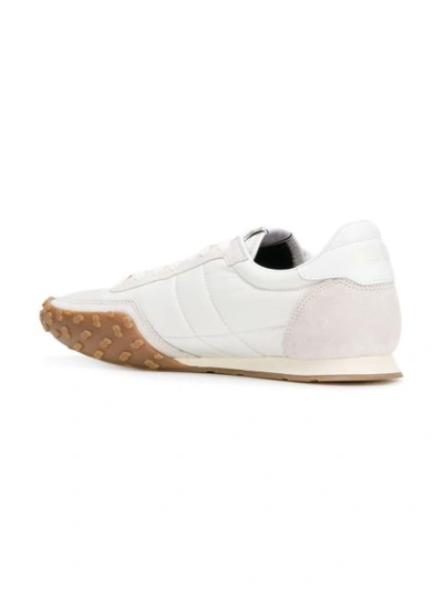 Shop Kenzo Tiger Appliqué Sneakers In White