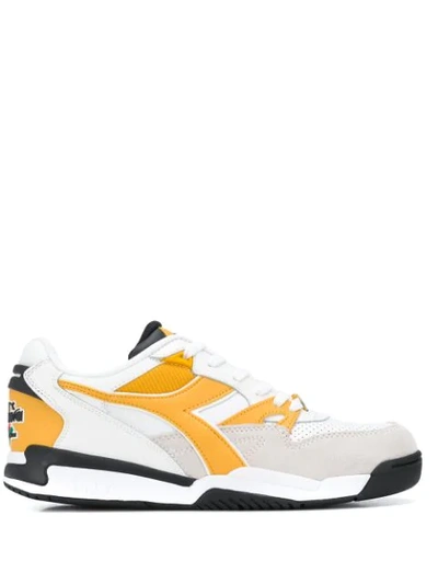 Shop Diadora Rebound Ace Sneakers In Yellow
