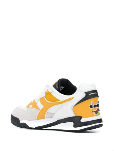 Shop Diadora Rebound Ace Sneakers In Yellow