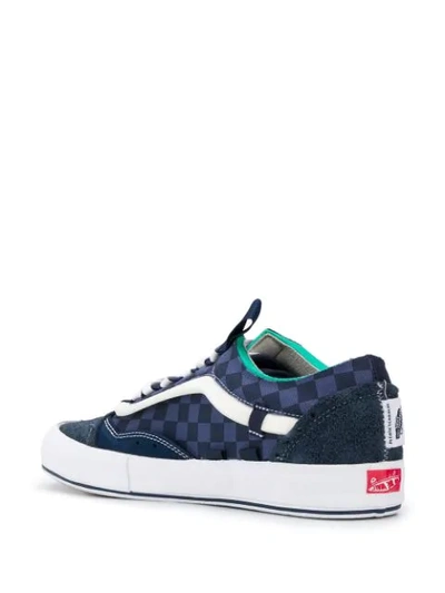 Shop Vans Old Skool Cap Lx Sneakers In Blue