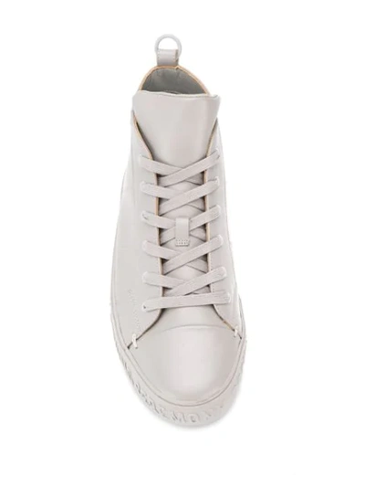 Shop Opening Ceremony Ervic High Top Sneakers In Grey