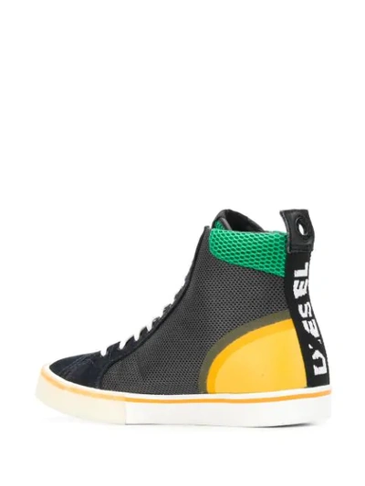 Shop Diesel S-dvelows Sneakers In Black