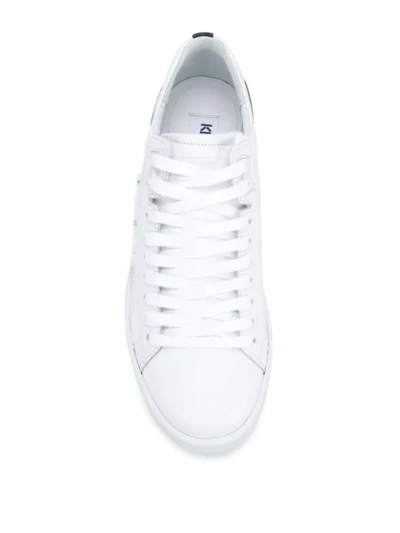 Shop Kenzo 'tennix' Sneakers In White