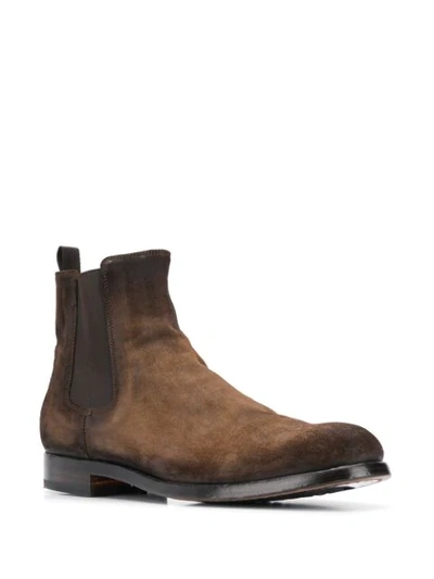 Shop Officine Creative Chelsea Boots In Brown