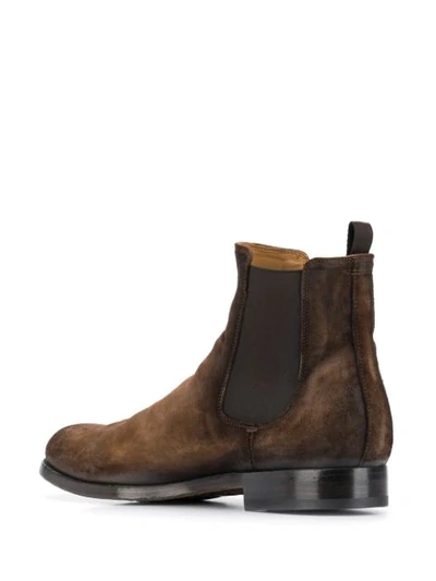 Shop Officine Creative Chelsea Boots In Brown