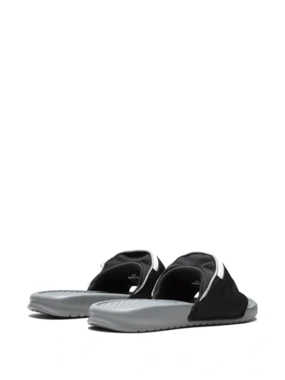 Shop Nike Benassi Jdi Fanny Pack Slides In Black