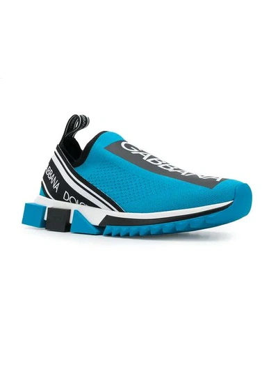Shop Dolce & Gabbana Sorrento Sneakers In Blue