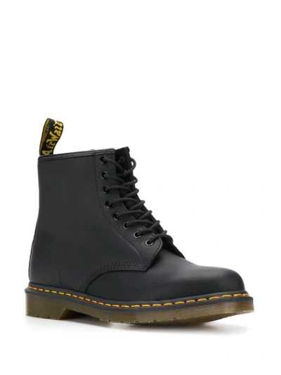 Shop Dr. Martens' 1460 Mono Smooth Boots In Black