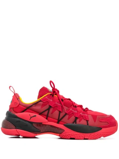 Shop Puma 'lqd Cell Omega Manga' Sneakers In 01 Rosso