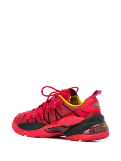 Shop Puma 'lqd Cell Omega Manga' Sneakers In 01 Rosso