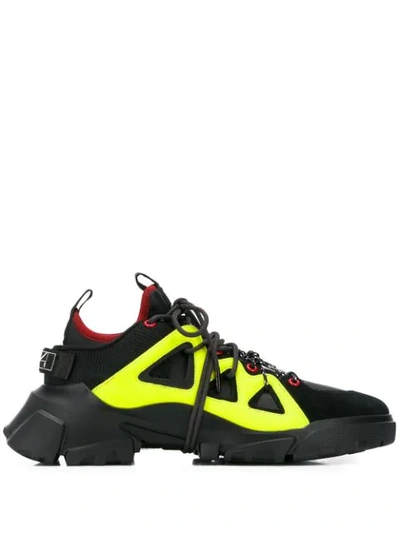 Shop Mcq By Alexander Mcqueen Orbyt Mid Lace-up Sneakers In Black
