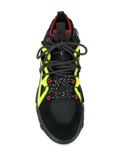 Shop Mcq By Alexander Mcqueen Orbyt Mid Lace-up Sneakers In Black