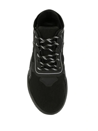 Shop Stella Mccartney Loop Sneakers In Black