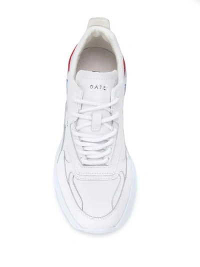 Shop Date Fuga Mono Sneakers In White
