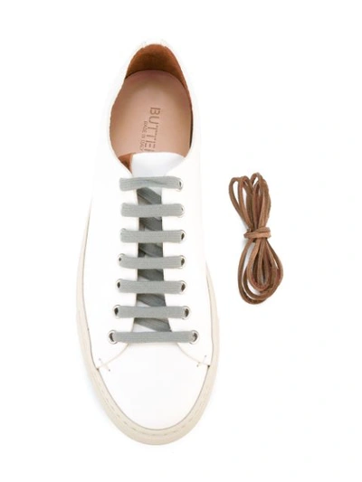 Shop Buttero Tosca Sneakers In White
