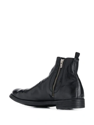 Shop Officine Creative Hive Ankle Boots In Black