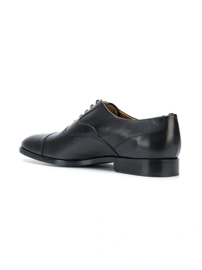 Shop Ps By Paul Smith Toe-cap Oxford Shoes In Black
