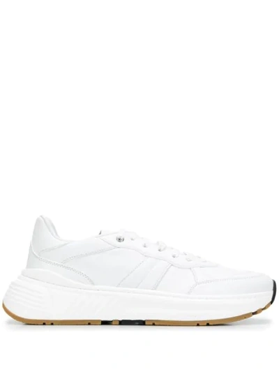 Shop Bottega Veneta Speedster Sneakers In White