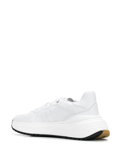 Shop Bottega Veneta Speedster Sneakers In White