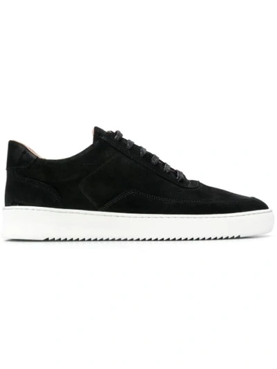 Shop Filling Pieces Low Top Trainers - Black