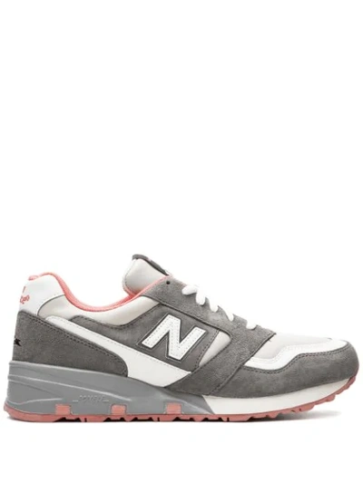 Shop New Balance 575 Contrast Panel Sneakers In Grey