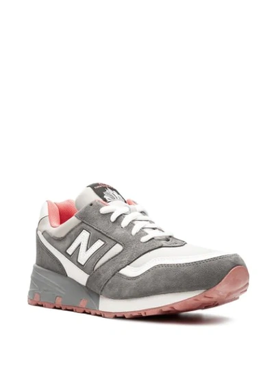 Shop New Balance 575 Contrast Panel Sneakers In Grey
