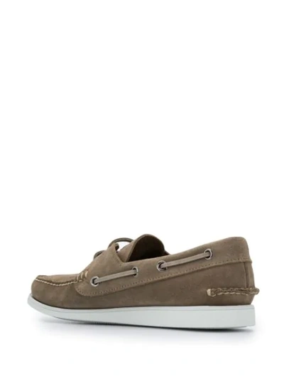 Shop Church's Boat Shoes In Grey