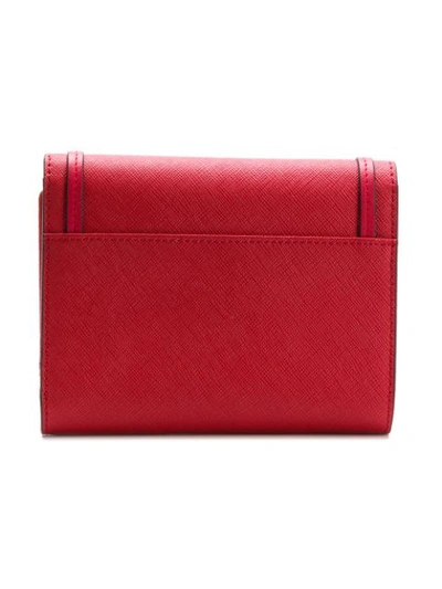 Shop Karl Lagerfeld Leather Purse - Red