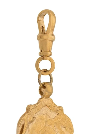 Shop Alighieri The Poetic Shield Amulet Pendant In Gold