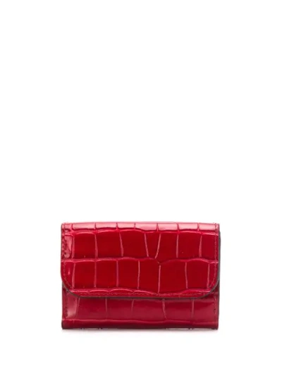 Shop Chloé C Mini Wallet In Red