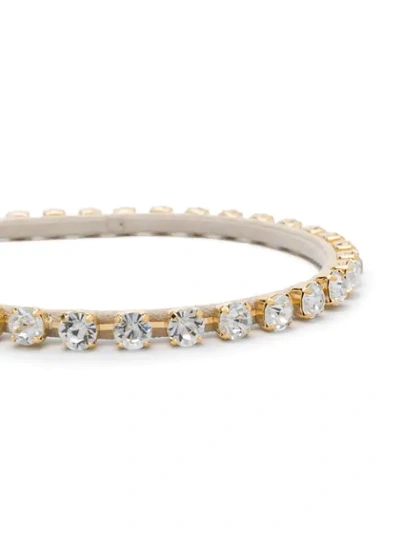 Shop Ca&lou Clotilde Crystal Embellished Hair Band In Gold
