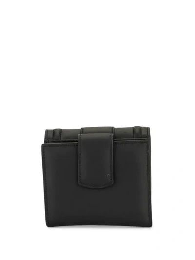 Shop Dolce & Gabbana Dg Amore Flap Wallet In Black