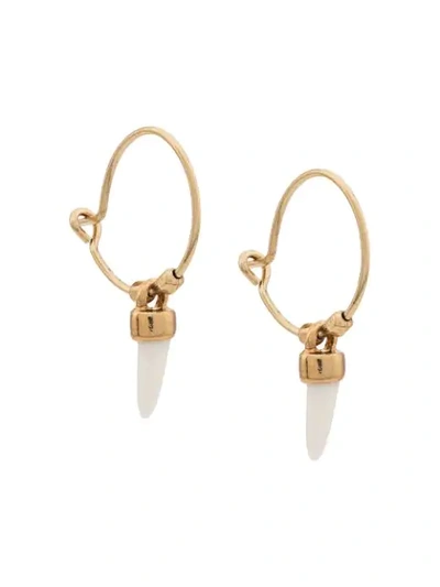 Shop Isabel Marant Drop Earrings In Gold