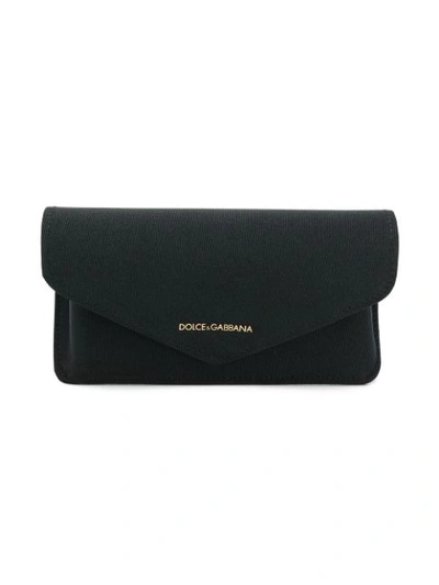 Shop Dolce & Gabbana Boxy Framed Glasses In Black