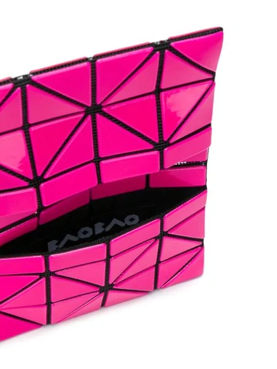 Shop Bao Bao Issey Miyake Geometric Pattern Purse - Pink