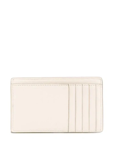 Shop Marc Jacobs Logo Zipped Wallet In Neutrals