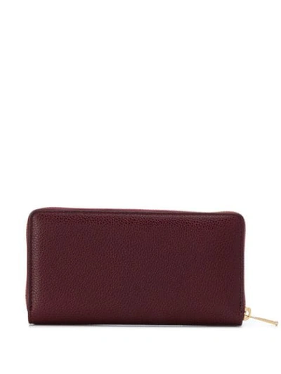 GUCCI ZUMI ZIP AROUND WALLET - 红色