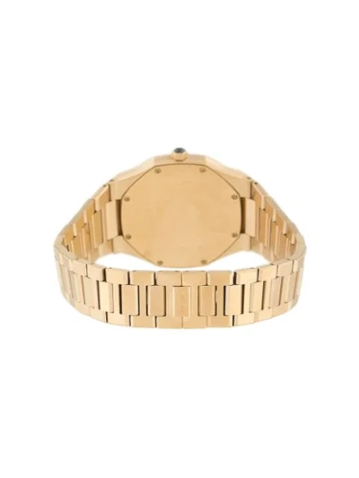 Shop D1 Milano 'ultra Thin' Armbanduhr In Gold