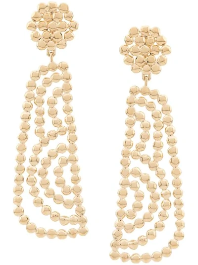 Shop Chloé Valeria Earrings In Gold
