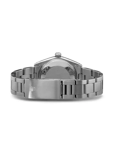 Shop Jacquie Aiche Rolex Eye Watch In Silver