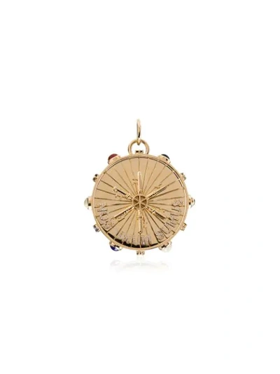 Shop Foundrae 18kt Yellow Gold Aether Pendulum Charm